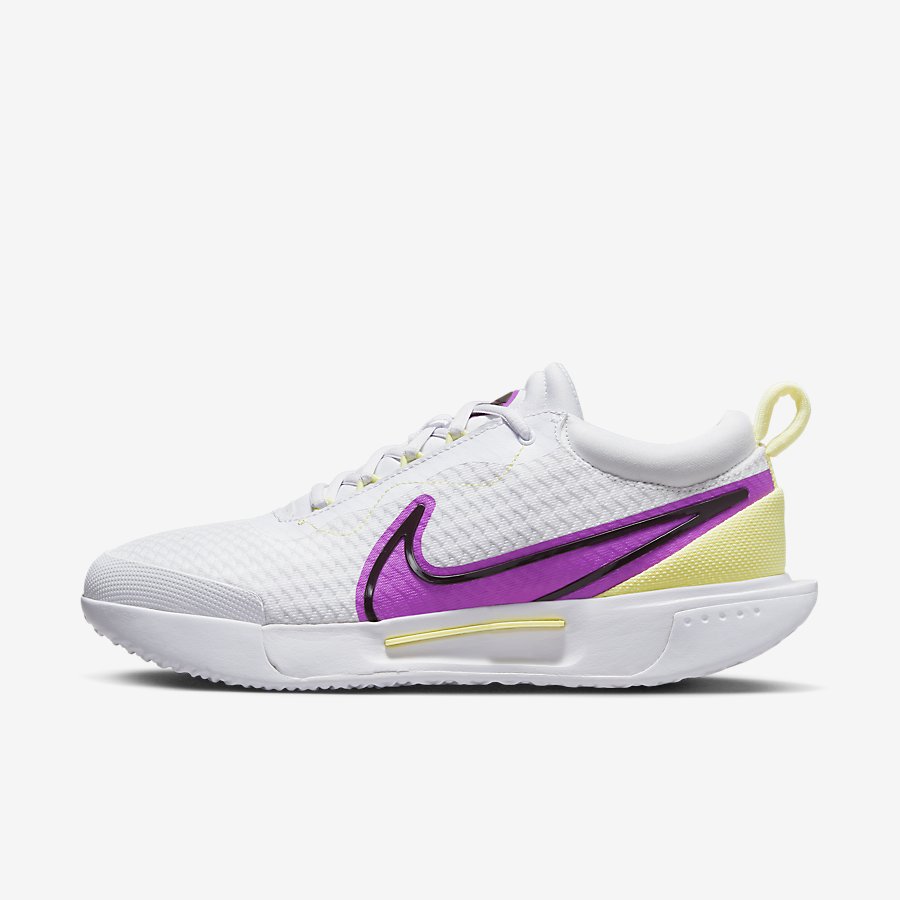 Giày NikeCourt Air Zoom Pro Nữ Trắng Tím