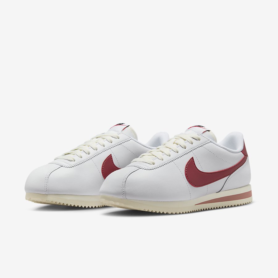 Giày Nike Cortez Nữ Trắng Đỏ