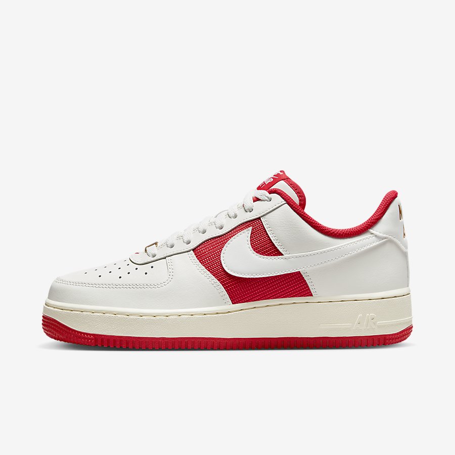 Giày Nike Air Force 1 '07 Nam Đỏ Trắng