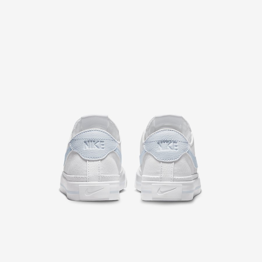 Giày NikeCourt Legacy Canvas Nữ Trắng Xanh