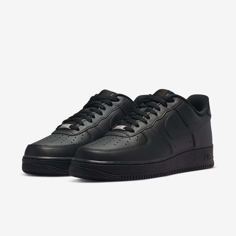 Giày Nike Air Force 1 '07 Nữ Đen