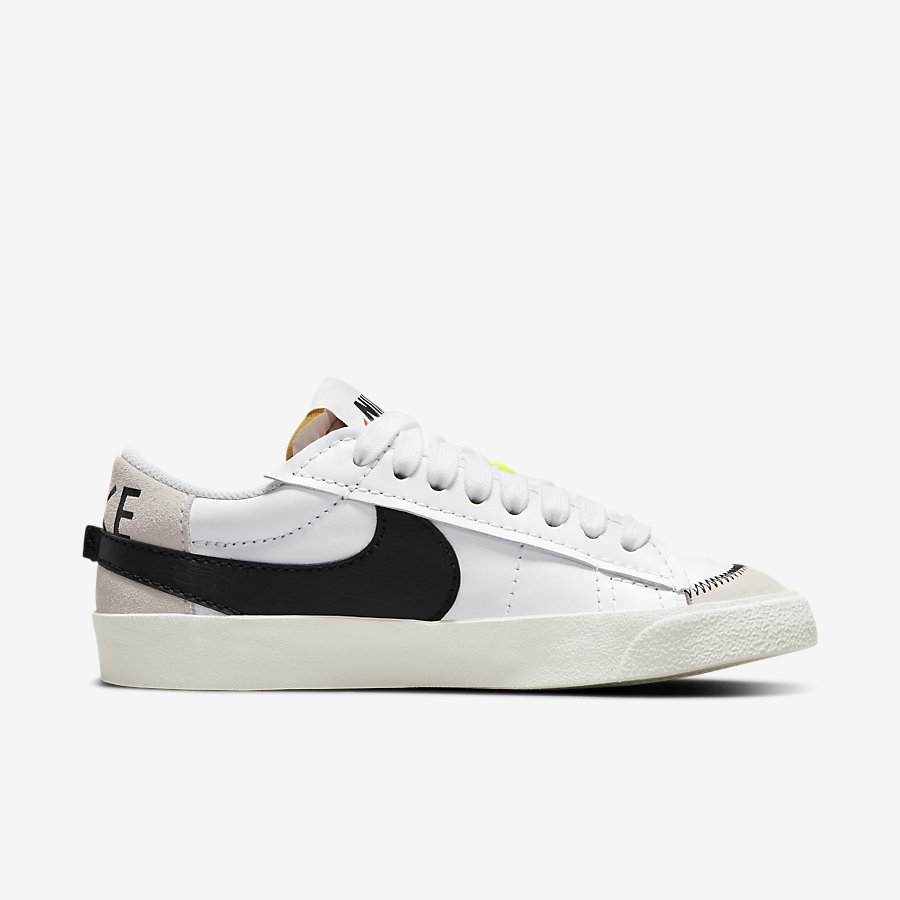 Giày Nike Blazer Low '77 Jumbo Nữ Trắng Đen