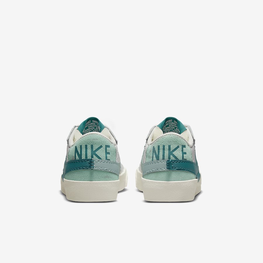 Giày Nike Blazer Low '77 Jumbo Nữ Trắng Xanh