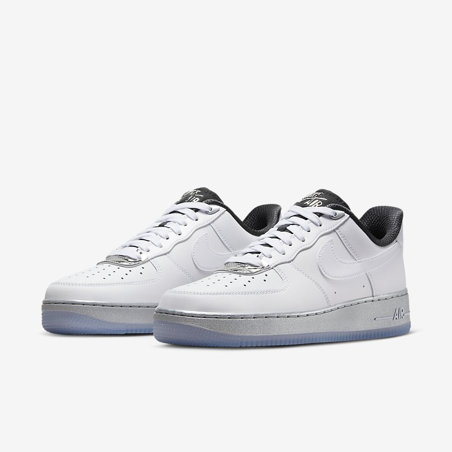 Giày Nike Air Force 1 '07 SE Nữ Trắng Đen Xanh