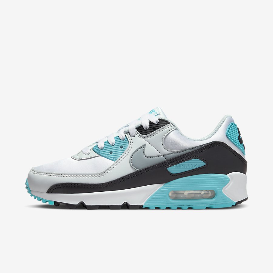 Giày Nike Air Max 90 Nữ Đen Xanh