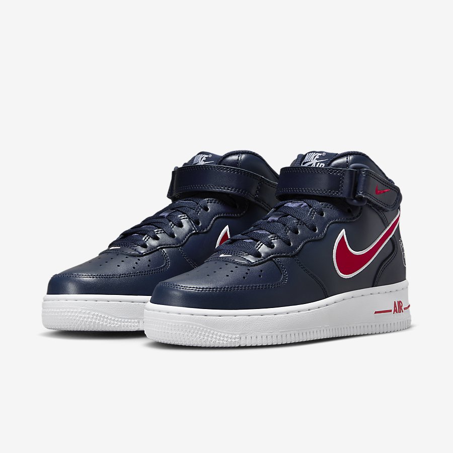 Giày Nike Air Force 1 '07 Mid Nữ Đen