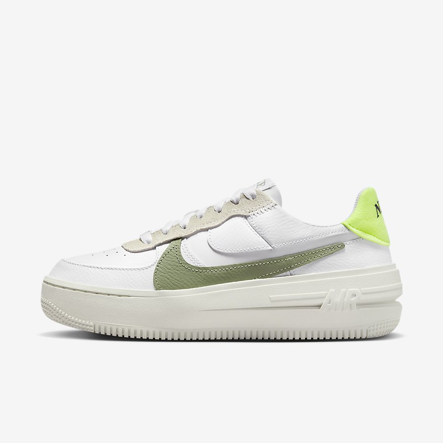 Giày Nike Air Force 1 PLT.AF.ORM Nữ Trắng Xanh