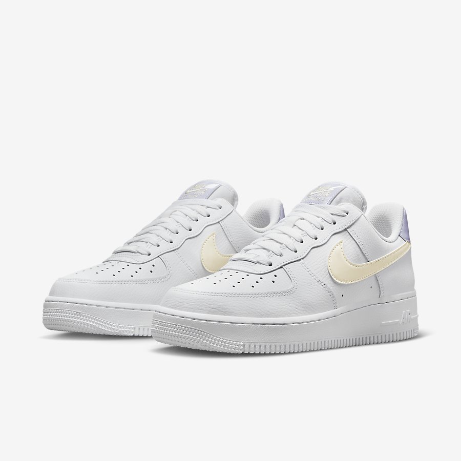 Giày Nike Air Force 1 '07 Nữ Trắng Hồng