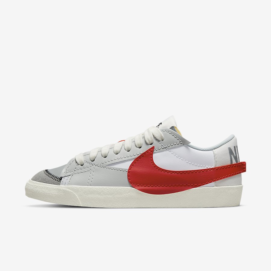 Giày Nike Blazer Low '77 Jumbo Nam Be Đỏ