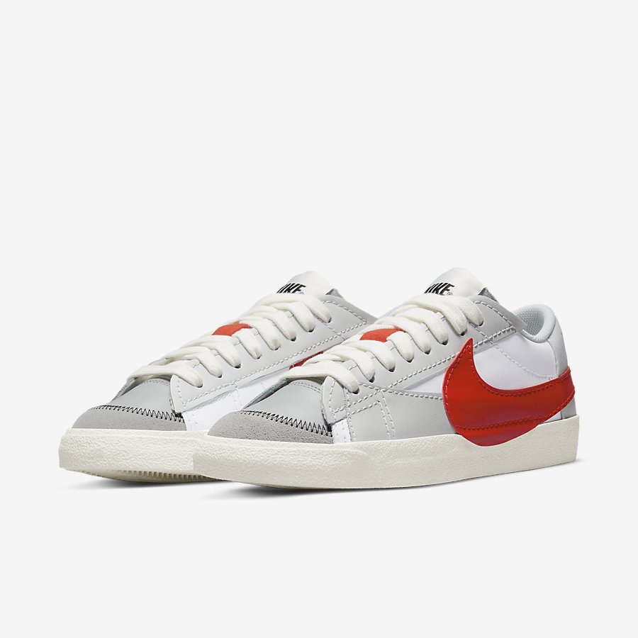 Giày Nike Blazer Low '77 Jumbo Nam Be Đỏ