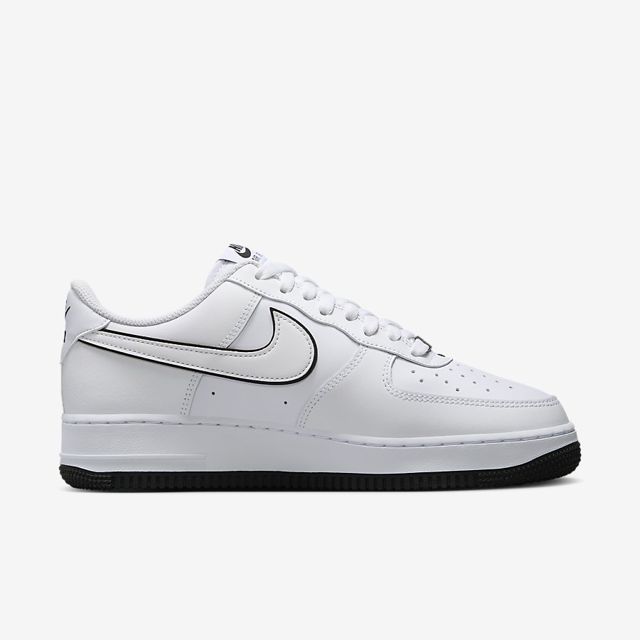 Giày Nike Air Force 1 '07 Nam Trắng Đen