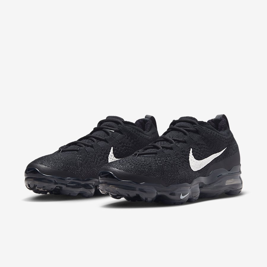 Giày Nike Air VaporMax 2023 Flyknit Nữ Đen Trắng