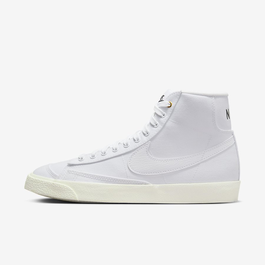 Giày Nike Blazer Mid '77 Canvas Nữ Trắng