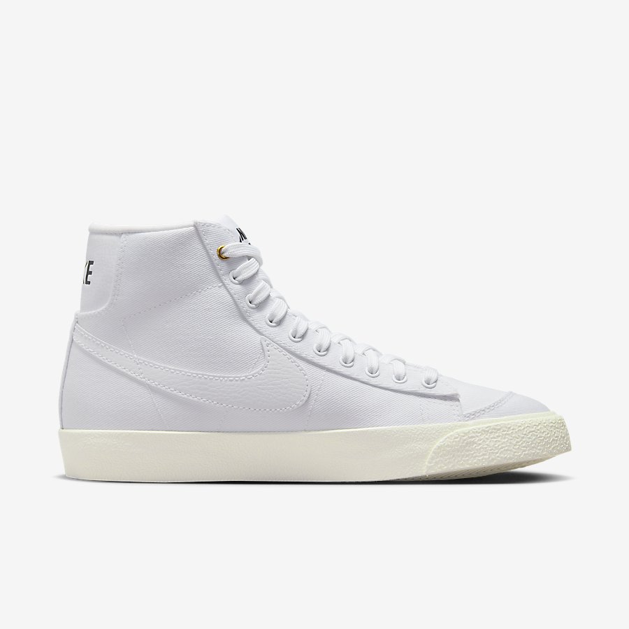 Giày Nike Blazer Mid '77 Canvas Nữ Trắng