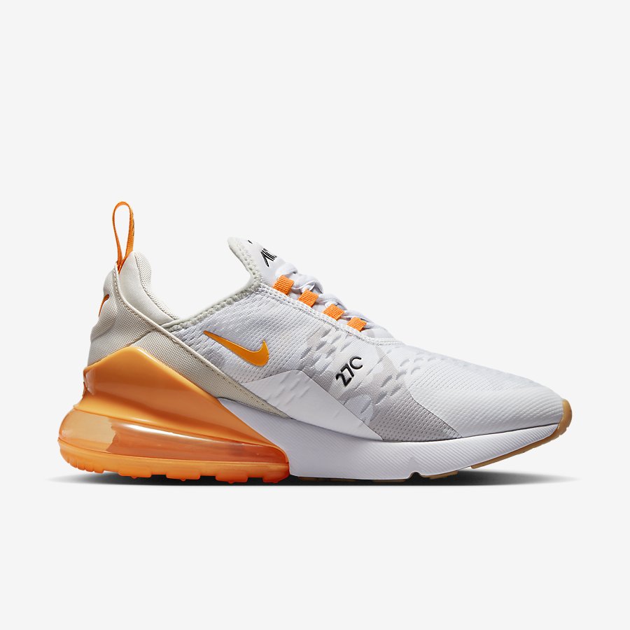 Giày Nike Air Max 270 SE Nữ Trắng Vàng