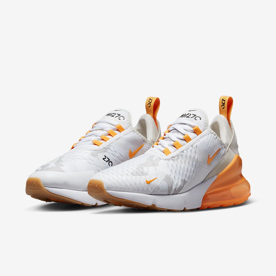 Giày Nike Air Max 270 SE Nữ Trắng Vàng