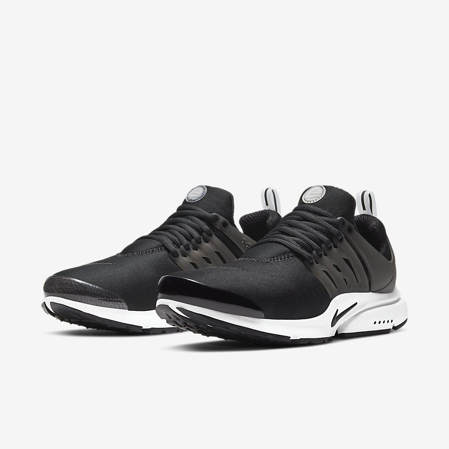 Giày Nike Air Presto Nữ Đen Trắng 