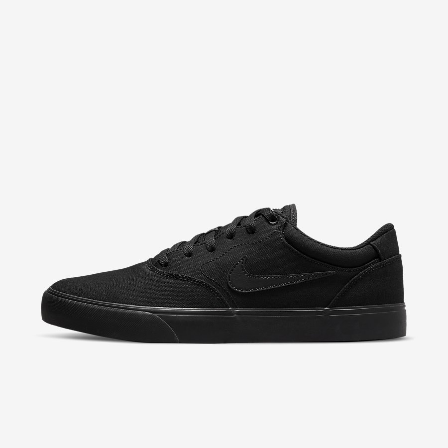 Giày Nike SB Chron 2 Canvas Nữ Đen Full