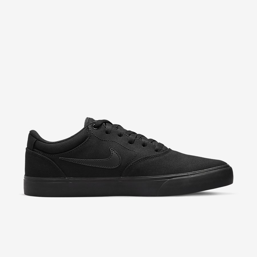 Giày Nike SB Chron 2 Canvas Nữ Đen Full