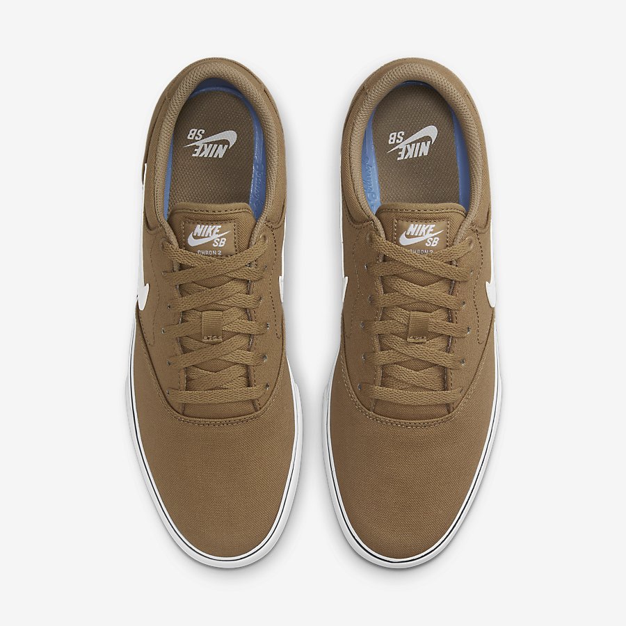 Giày Nike SB Chron 2 Canvas Nữ Nâu