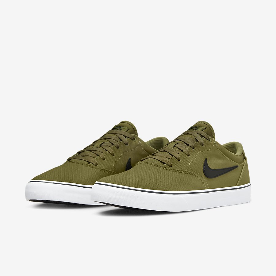 Giày Nike SB Chron 2 Canvas Nữ Xanh