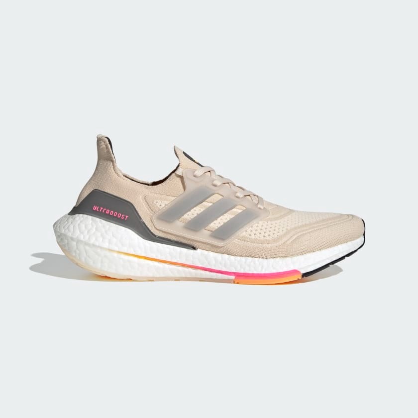 Giày Adidas Ultraboost 21 Nam Nâu Trắng