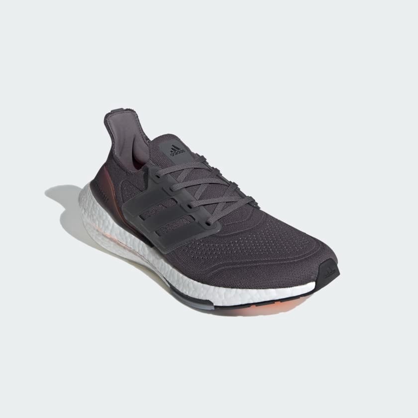 Giày Adidas Ultraboost 21 Nam Xám Cam