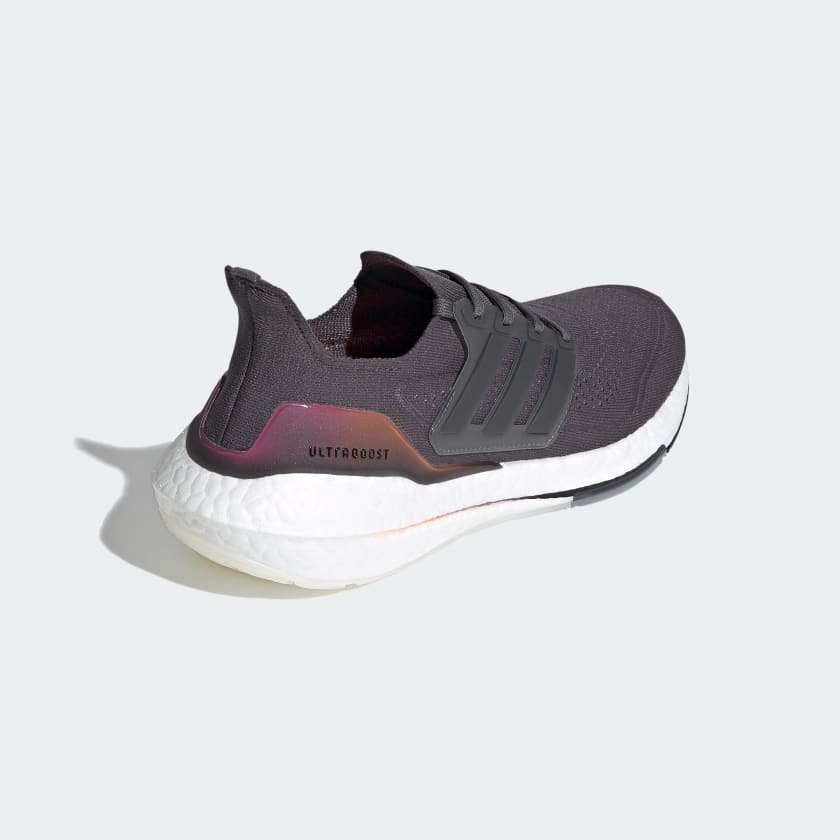 Giày Adidas Ultraboost 21 Nam Xám Cam