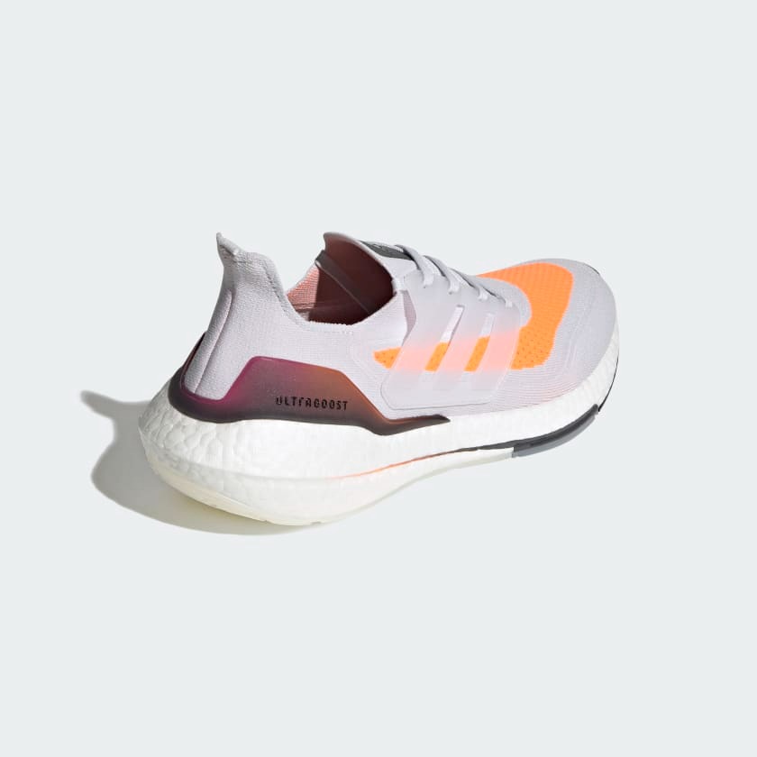 Giày Adidas Ultraboost 21 Nam Trắng Cam