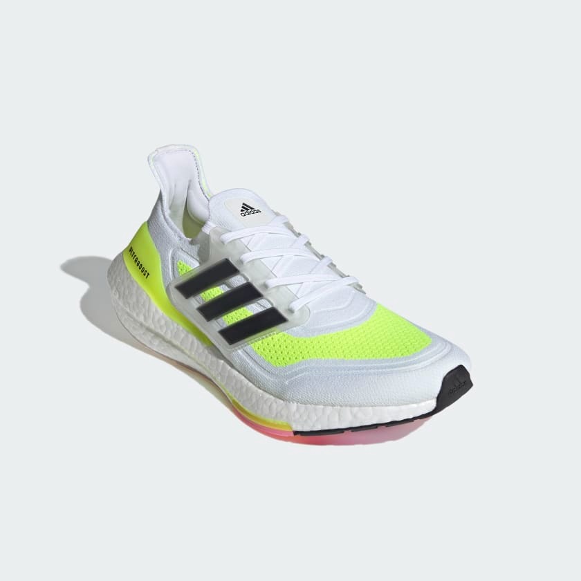 Giày Adidas Ultraboost 21 Nam Trắng Vàng