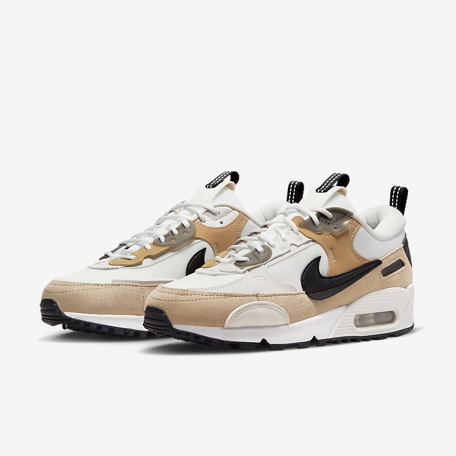 Giày Nike Air Max 90 Futura Nữ Hồng Đen