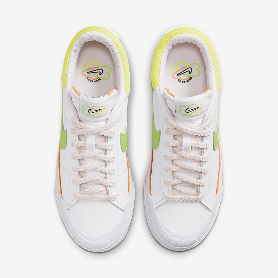 Giày Nike Court Legacy Lift Nữ Trắng Xanh