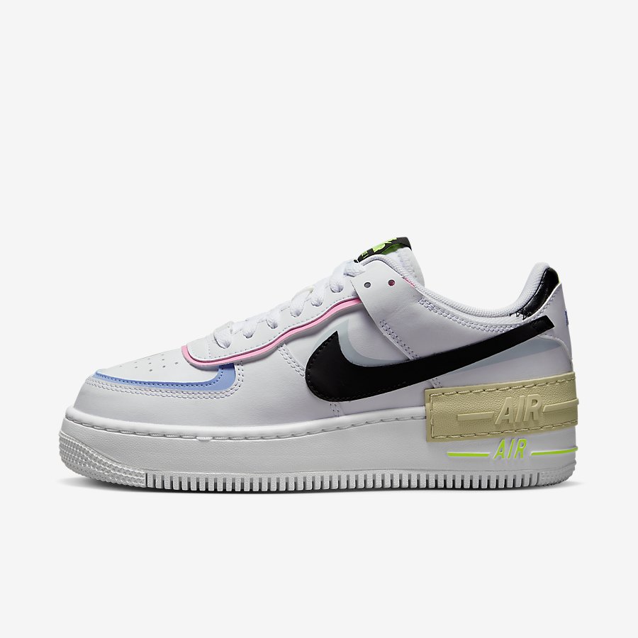 Giày Nike Air Force 1 Shadow Nữ Trắng Đen