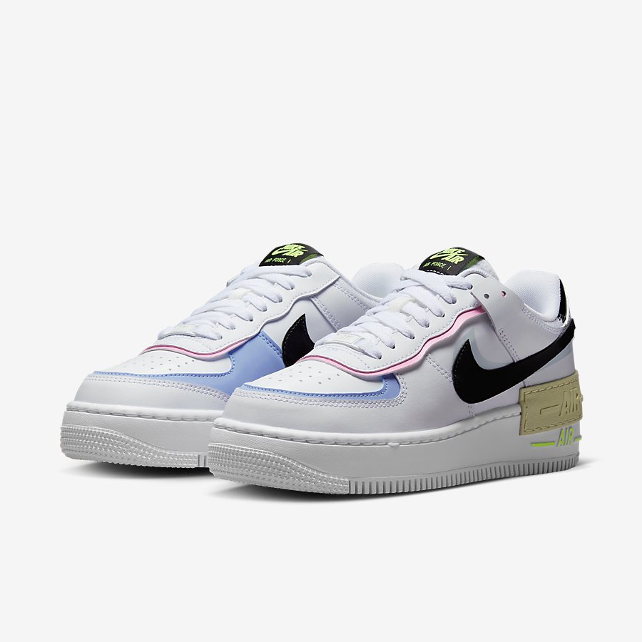 Giày Nike Air Force 1 Shadow Nữ Trắng Đen