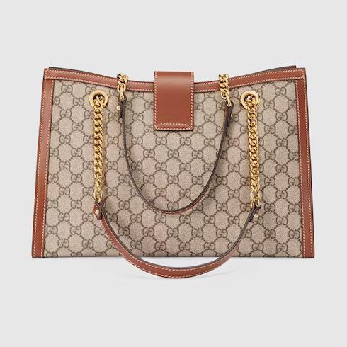 Túi Gucci Padlock Medium Gg Shoulder Bag Nữ Màu Nâu