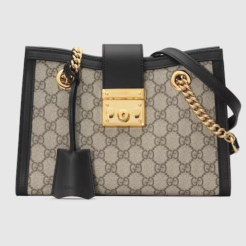 Túi Gucci Padlock Small Gg Shoulder Bag Nữ Màu Đen