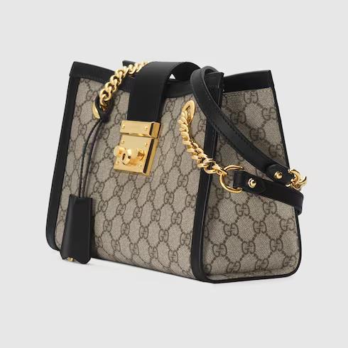 Túi Gucci Padlock Small Gg Shoulder Bag Nữ Màu Đen