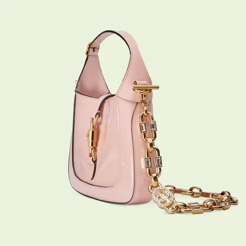 Túi Gucci Jackie 1961 Mini Shoulder Bag Nữ Màu Hồng Bóng