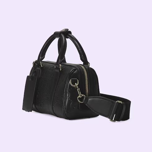 Túi Gucci Gg Embossed Mini Duffle Bag Nữ Màu Đen