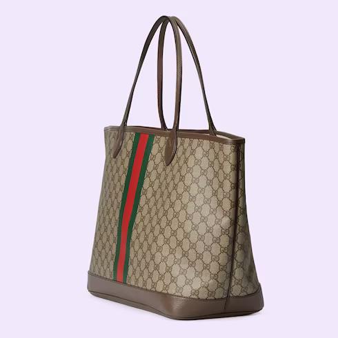 Túi Gucci Ophidia Gg Large Tote Bag Nữ Màu Nâu