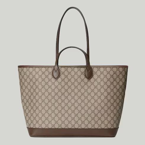 Túi Gucci Ophidia Large Tote Bag Nữ Màu Nâu Be