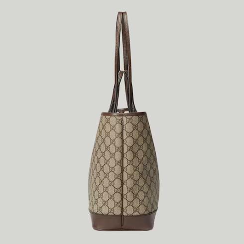 Túi Gucci Ophidia Medium Tote Bag Nữ Màu Nâu Be