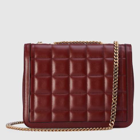 Túi Gucci Deco Small Shoulder Bag Nữ Màu Đỏ