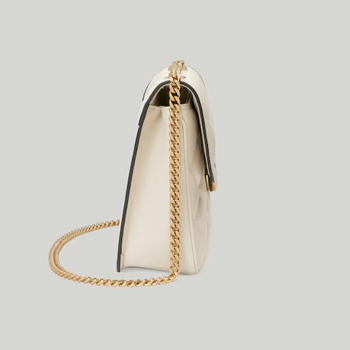 Túi Gucci Deco Small Shoulder Bag Nữ Màu Trắng