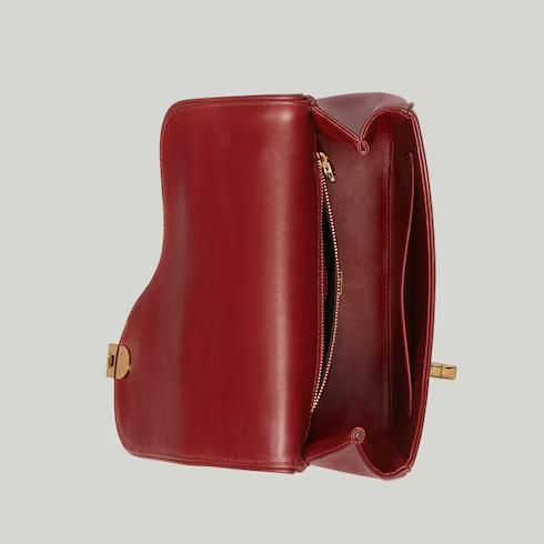 Túi Gucci Equestrian Inspired Shoulder Bag Nữ Màu Xanh Dương Đỏ