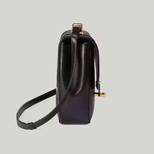 Túi Gucci Equestrian Inspired Shoulder Bag Nữ Màu Đen