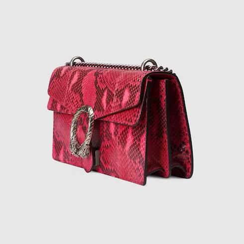 Túi Gucci Dionysus Python Small Shoulder Bag Nữ Màu Hồng