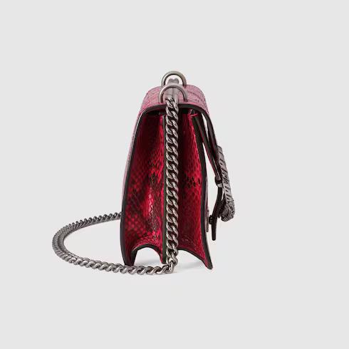 Túi Gucci Dionysus Python Small Shoulder Bag Nữ Màu Hồng