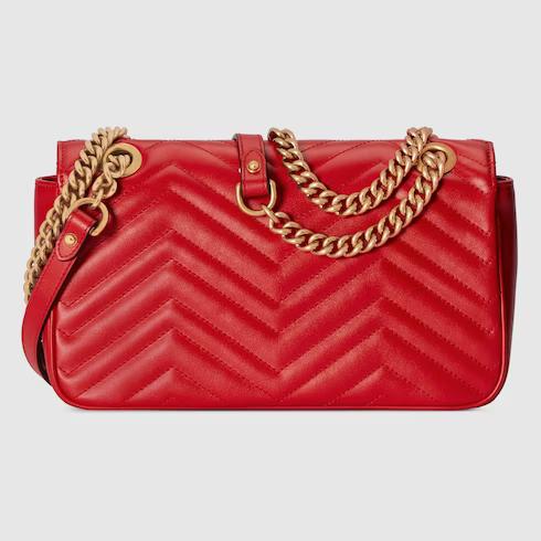 Túi Gucci Gg Marmont Small Shoulder Bag Nữ Màu Đỏ