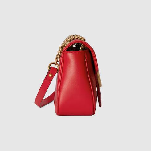 Túi Gucci Gg Marmont Small Shoulder Bag Nữ Màu Đỏ